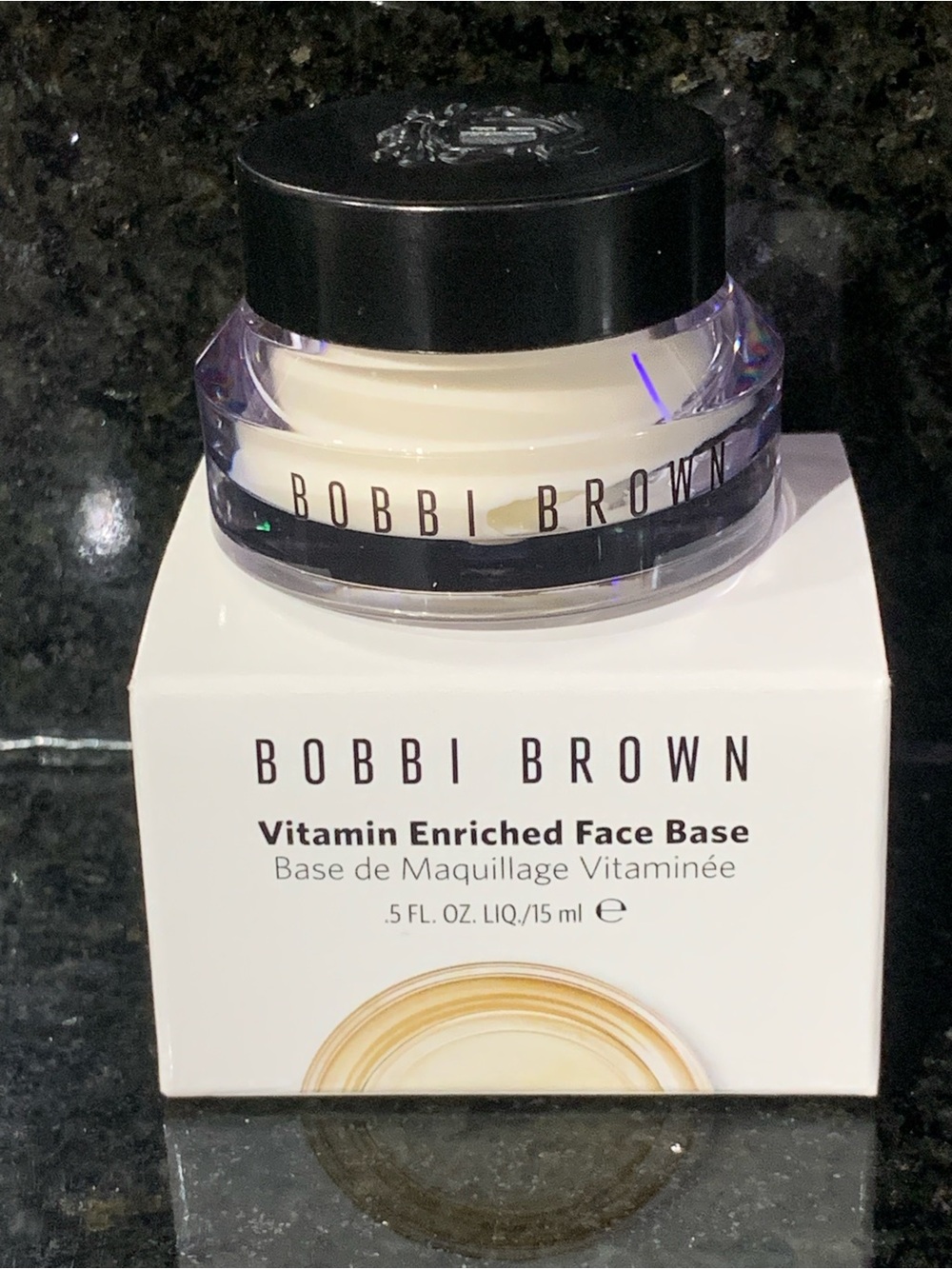 New Bobbi Brown Vitamin Enriched Face Base, Primer, Moisturizer,
.5 Fl Oz/ 15 ml
